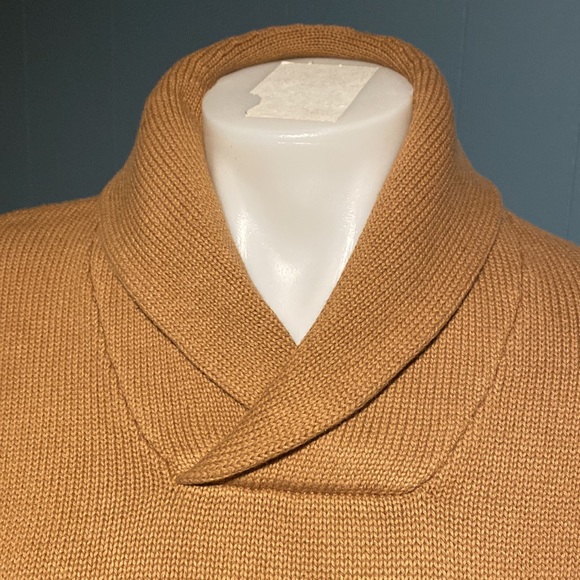 Men’s cotton shawl sweater size small - Picture 2 of 6